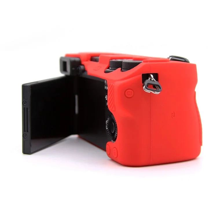 For Sony A6700 Camera Sleeve Textured Silicone Protector Case Cover