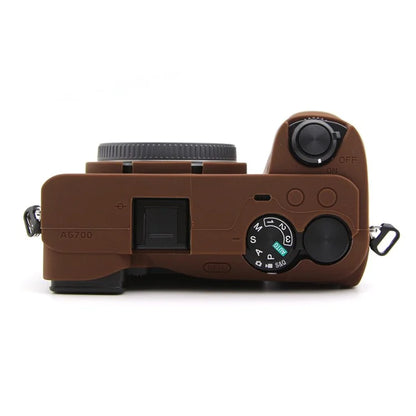For Sony A6700 Camera Sleeve Textured Silicone Protector Case Cover