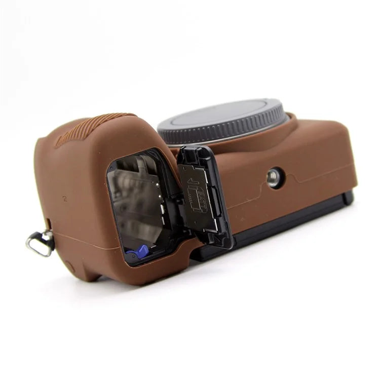 For Sony A6700 Camera Sleeve Textured Silicone Protector Case Cover