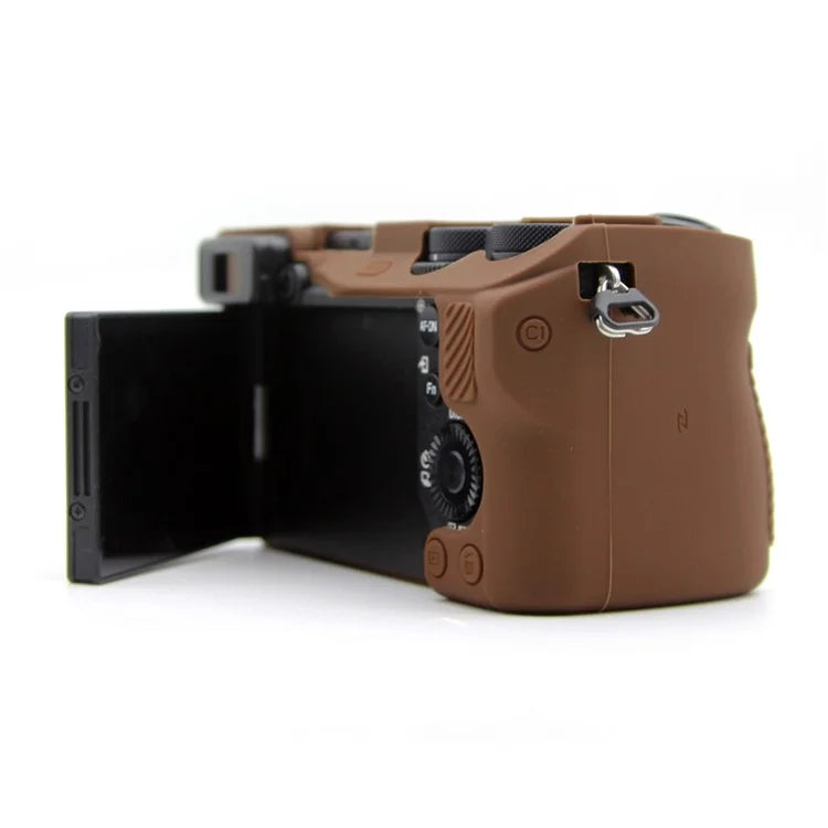 For Sony A6700 Camera Sleeve Textured Silicone Protector Case Cover