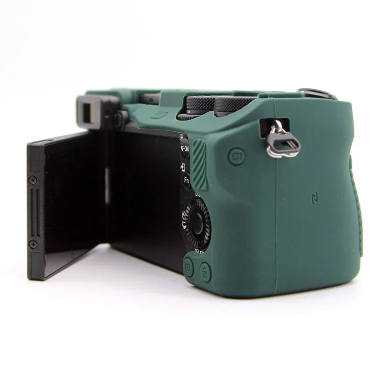 For Sony A6700 Camera Sleeve Textured Silicone Protector Case Cover
