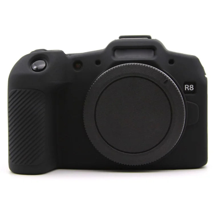 For Canon EOS R8 Anti-drop Camera Cover Soft Silicone Protective Case, Glossy