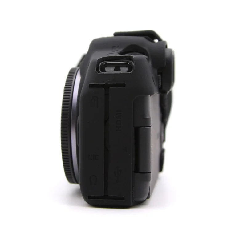 For Canon EOS R8 Anti-drop Camera Cover Soft Silicone Protective Case, Glossy