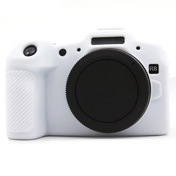 For Canon EOS R8 Anti-drop Camera Cover Soft Silicone Protective Case, Glossy