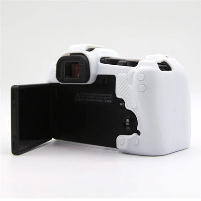 For Canon EOS R8 Anti-drop Camera Cover Soft Silicone Protective Case, Glossy