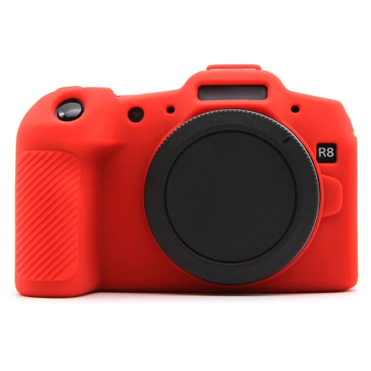 For Canon EOS R8 Anti-drop Camera Cover Soft Silicone Protective Case, Glossy