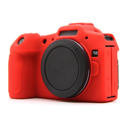 For Canon EOS R8 Anti-drop Camera Cover Soft Silicone Protective Case, Glossy