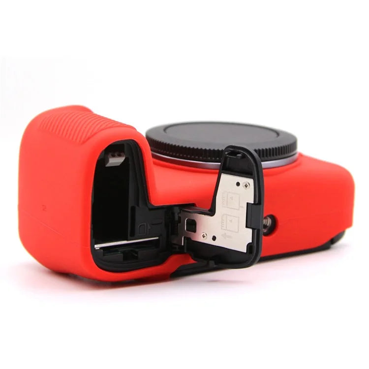 For Canon EOS R8 Anti-drop Camera Cover Soft Silicone Protective Case, Glossy