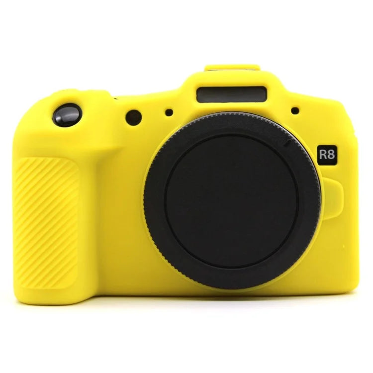 For Canon EOS R8 Anti-drop Camera Cover Soft Silicone Protective Case, Glossy