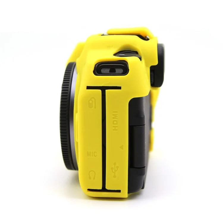 For Canon EOS R8 Anti-drop Camera Cover Soft Silicone Protective Case, Glossy