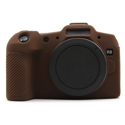 For Canon EOS R8 Anti-drop Camera Cover Soft Silicone Protective Case, Glossy