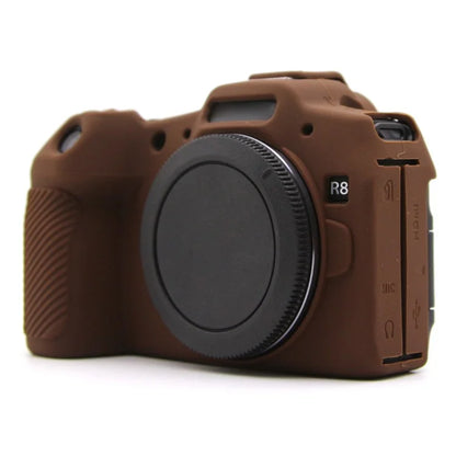 For Canon EOS R8 Anti-drop Camera Cover Soft Silicone Protective Case, Glossy