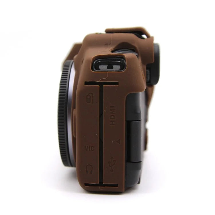 For Canon EOS R8 Anti-drop Camera Cover Soft Silicone Protective Case, Glossy