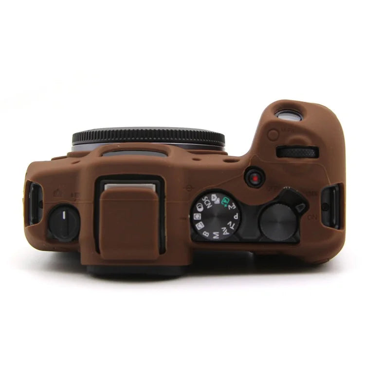 For Canon EOS R8 Anti-drop Camera Cover Soft Silicone Protective Case, Glossy