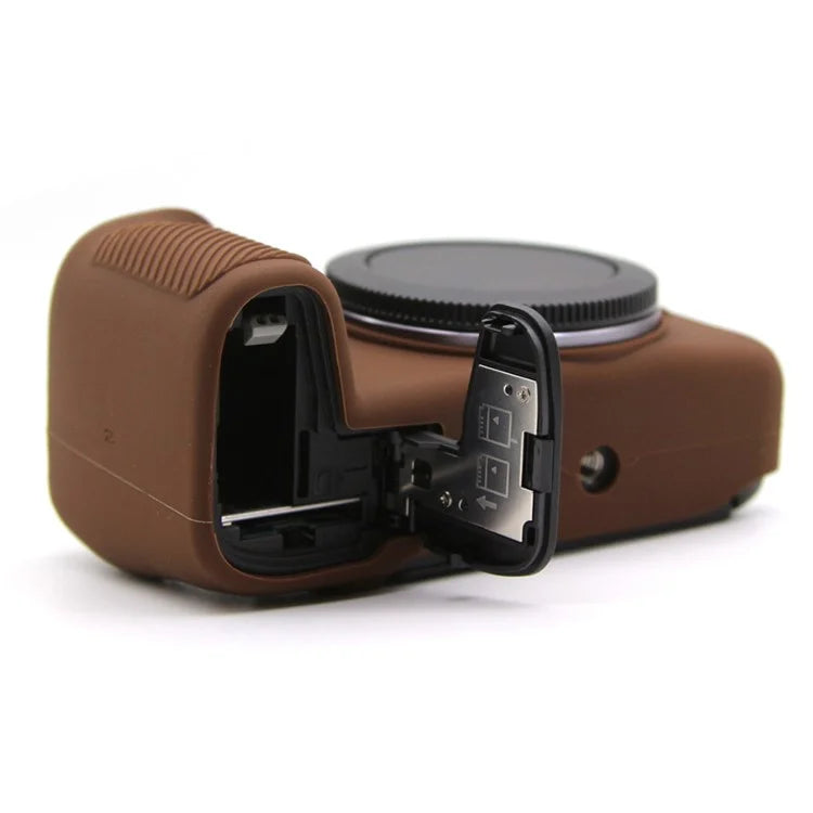 For Canon EOS R8 Anti-drop Camera Cover Soft Silicone Protective Case, Glossy