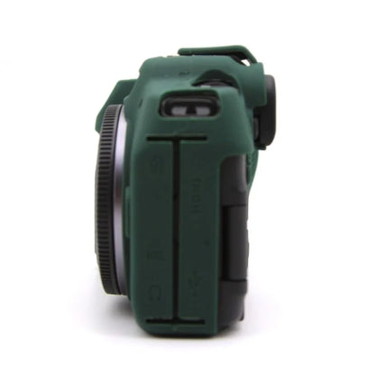 For Canon EOS R8 Anti-drop Camera Cover Soft Silicone Protective Case, Glossyish Green