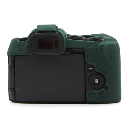 For Canon EOS R8 Anti-drop Camera Cover Soft Silicone Protective Case, Glossyish Green