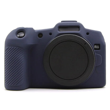 For Canon EOS R8 Anti-drop Camera Cover Soft Silicone Protective Case, Glossy
