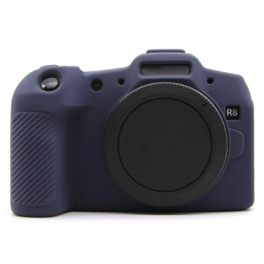 For Canon EOS R8 Anti-drop Camera Cover Soft Silicone Protective Case, Glossy