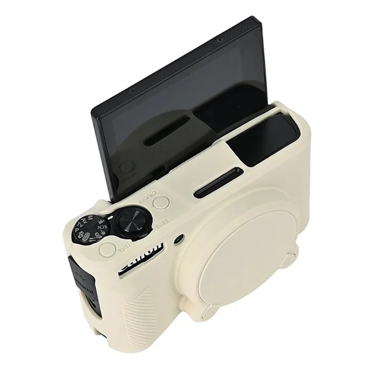 For Canon SX740 / SX730 Soft Silicone Protective Case Anti-drop Camera Cover