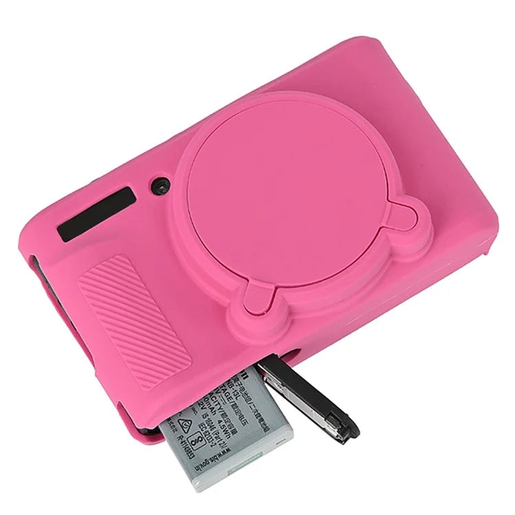 For Canon SX740 / SX730 Soft Silicone Protective Case Anti-drop Camera Cover