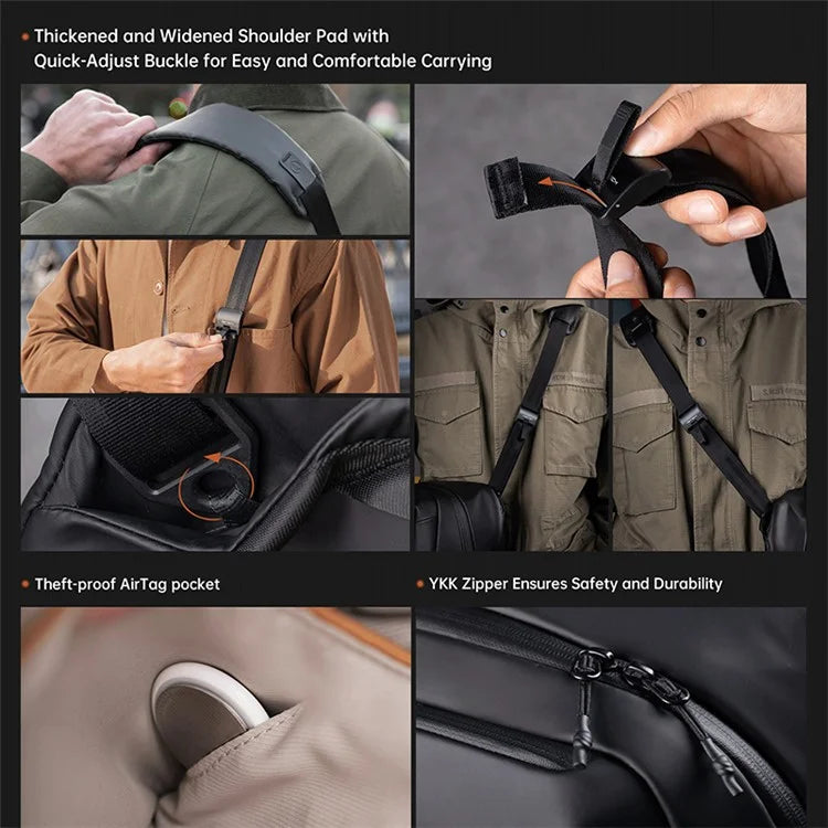 PGYTECH OneGo V2 6L Portable Camera Storage Single Shoulder Bag Crossbody Bag