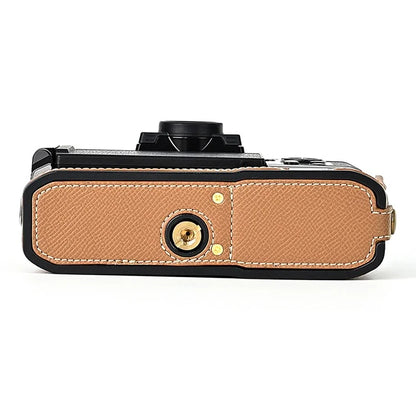 Leather Camera Case For Nikon ZFC Bottom Half-Body Camera Cover Anti-Scratch Protector with Hand Grip