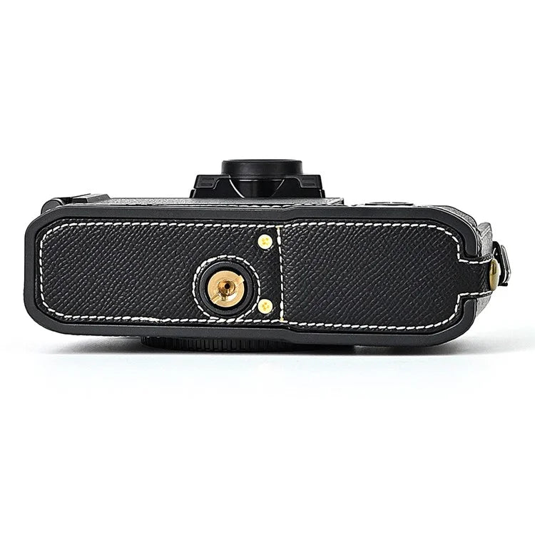 Leather Camera Case For Nikon ZFC Bottom Half-Body Camera Cover Anti-Scratch Protector with Hand Grip