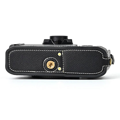 Leather Camera Case For Nikon ZFC Bottom Half-Body Camera Cover Anti-Scratch Protector with Hand Grip