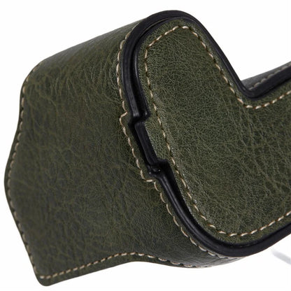 For Canon EOS R8 / RP PU Leather Camera Case Bottom Half-Body Protective Case with Battery Opening