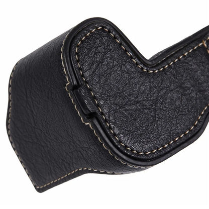 For Canon EOS R8 / RP PU Leather Camera Case Bottom Half-Body Protective Case with Battery Opening