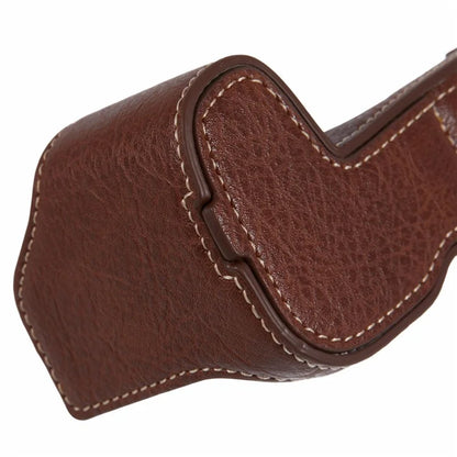 For Canon EOS R8 / RP PU Leather Camera Case Bottom Half-Body Protective Case with Battery Opening