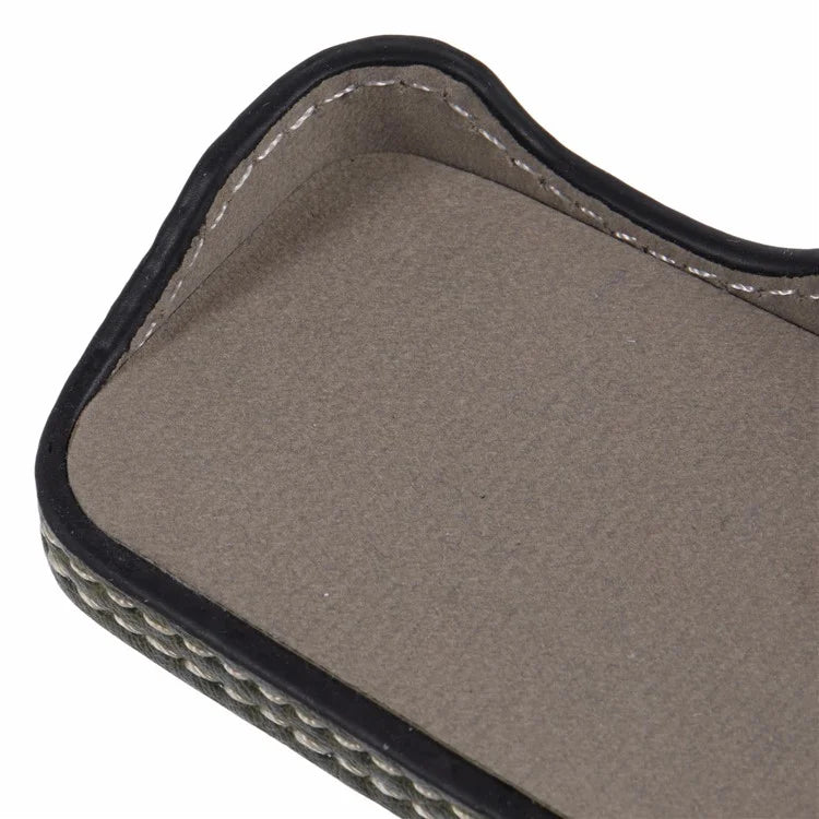For Canon R5 / R6 / R6 Mark II Protective PU Leather Half Camera Case Bottom Half-Body Protective Cover
