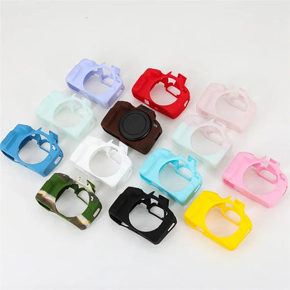 For Canon EOS R50 Silicone Protective Case Soft Anti-collision Camera Cover