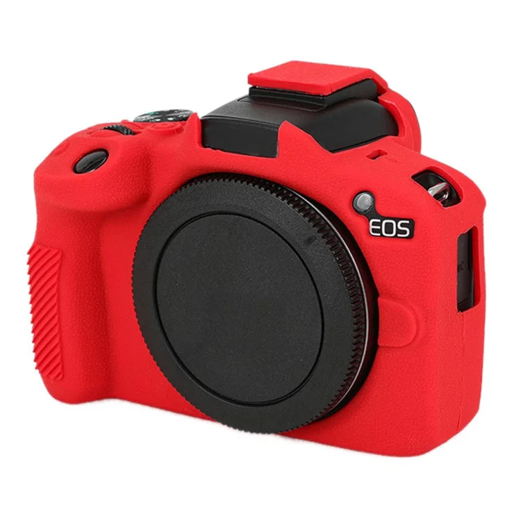For Canon EOS R50 Silicone Protective Case Soft Anti-collision Camera Cover