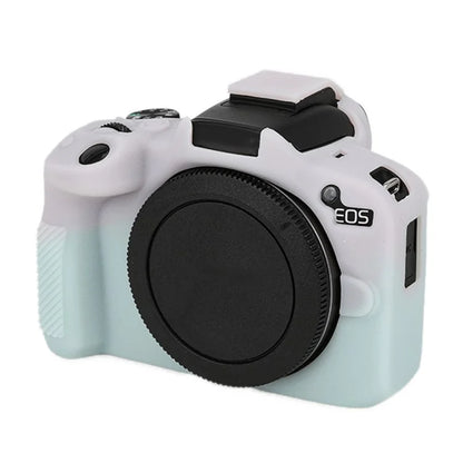 For Canon EOS R50 Silicone Protective Case Soft Anti-collision Camera Cover