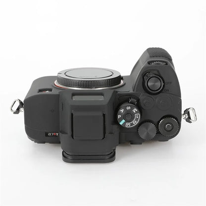 For Sony A7R5 Glossy Camera Cover Drop Protection Soft Silicone Protective Case