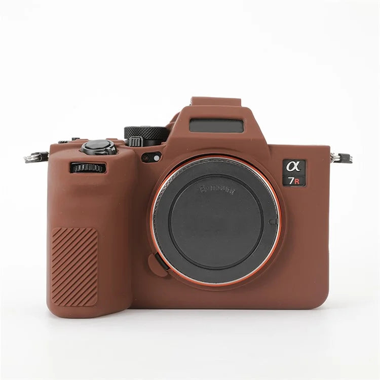 For Sony A7R5 Glossy Camera Cover Drop Protection Soft Silicone Protective Case