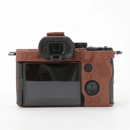 For Sony A7R5 Glossy Camera Cover Drop Protection Soft Silicone Protective Case