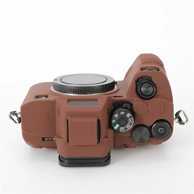 For Sony A7R5 Glossy Camera Cover Drop Protection Soft Silicone Protective Case