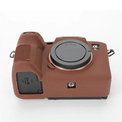 For Sony A7R5 Glossy Camera Cover Drop Protection Soft Silicone Protective Case