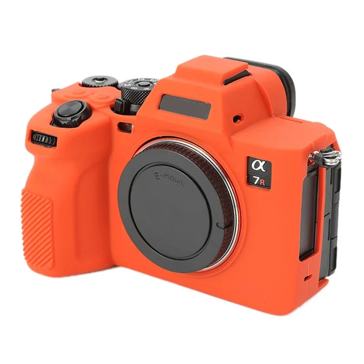 For Sony A7R5 Glossy Camera Cover Drop Protection Soft Silicone Protective Case