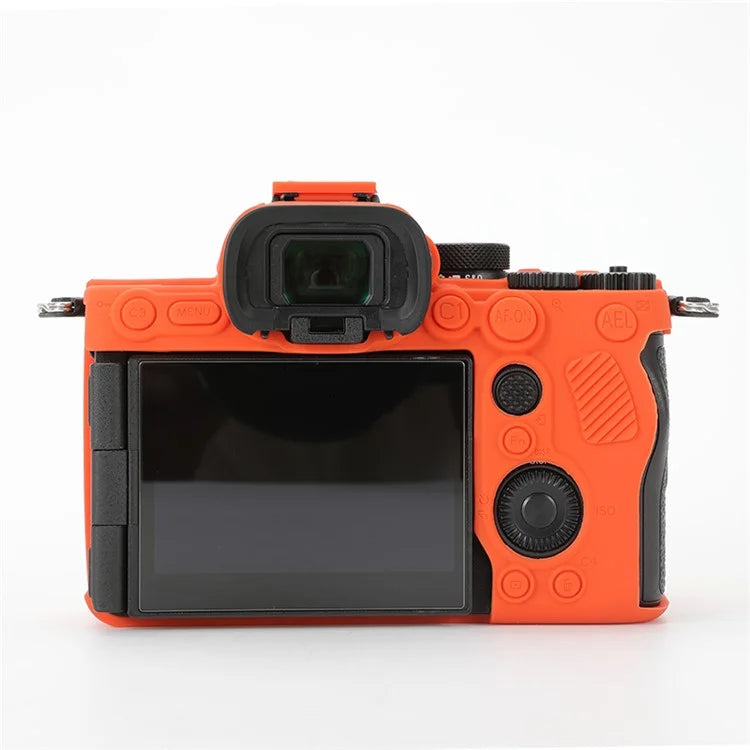 For Sony A7R5 Glossy Camera Cover Drop Protection Soft Silicone Protective Case