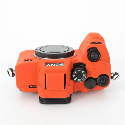 For Sony A7R5 Glossy Camera Cover Drop Protection Soft Silicone Protective Case