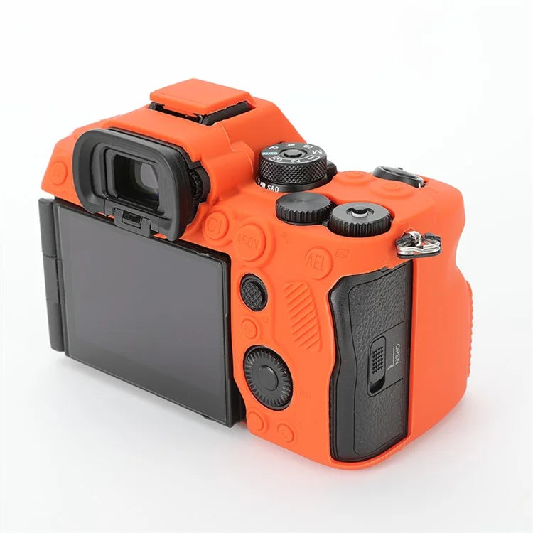 For Sony A7R5 Glossy Camera Cover Drop Protection Soft Silicone Protective Case