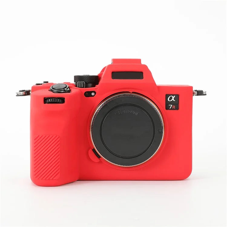 For Sony A7R5 Glossy Camera Cover Drop Protection Soft Silicone Protective Case