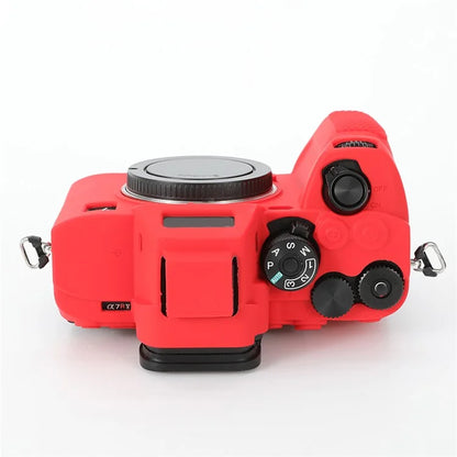 For Sony A7R5 Glossy Camera Cover Drop Protection Soft Silicone Protective Case