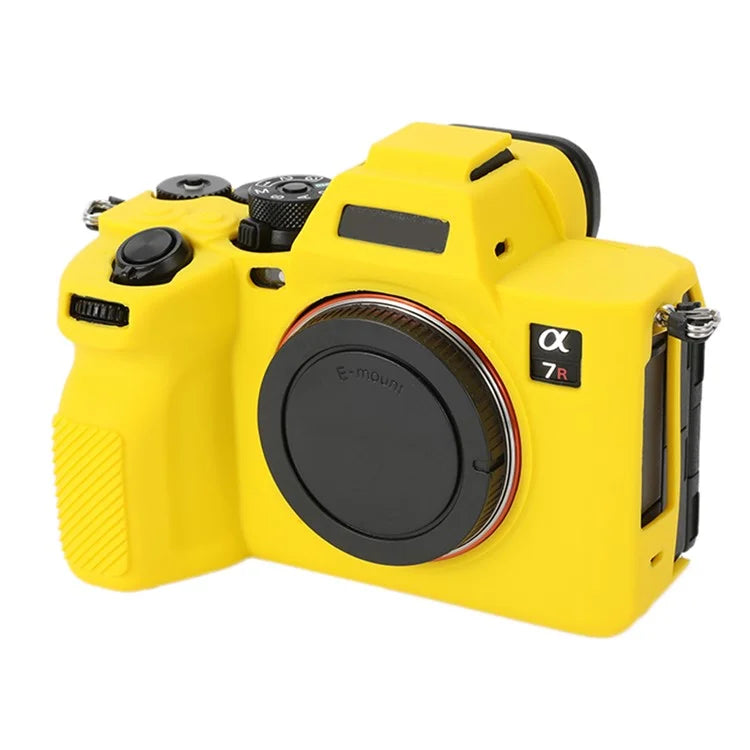 For Sony A7R5 Glossy Camera Cover Drop Protection Soft Silicone Protective Case