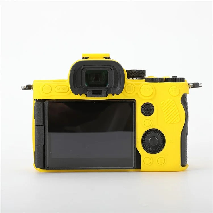 For Sony A7R5 Glossy Camera Cover Drop Protection Soft Silicone Protective Case