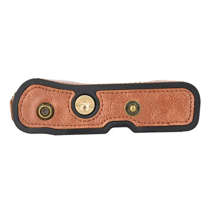 Camera Bag for Canon SX740 HS / SX730 / SX720 Camera Protective Cover PU Leather Digital Camera Bag with Shoulder Strap